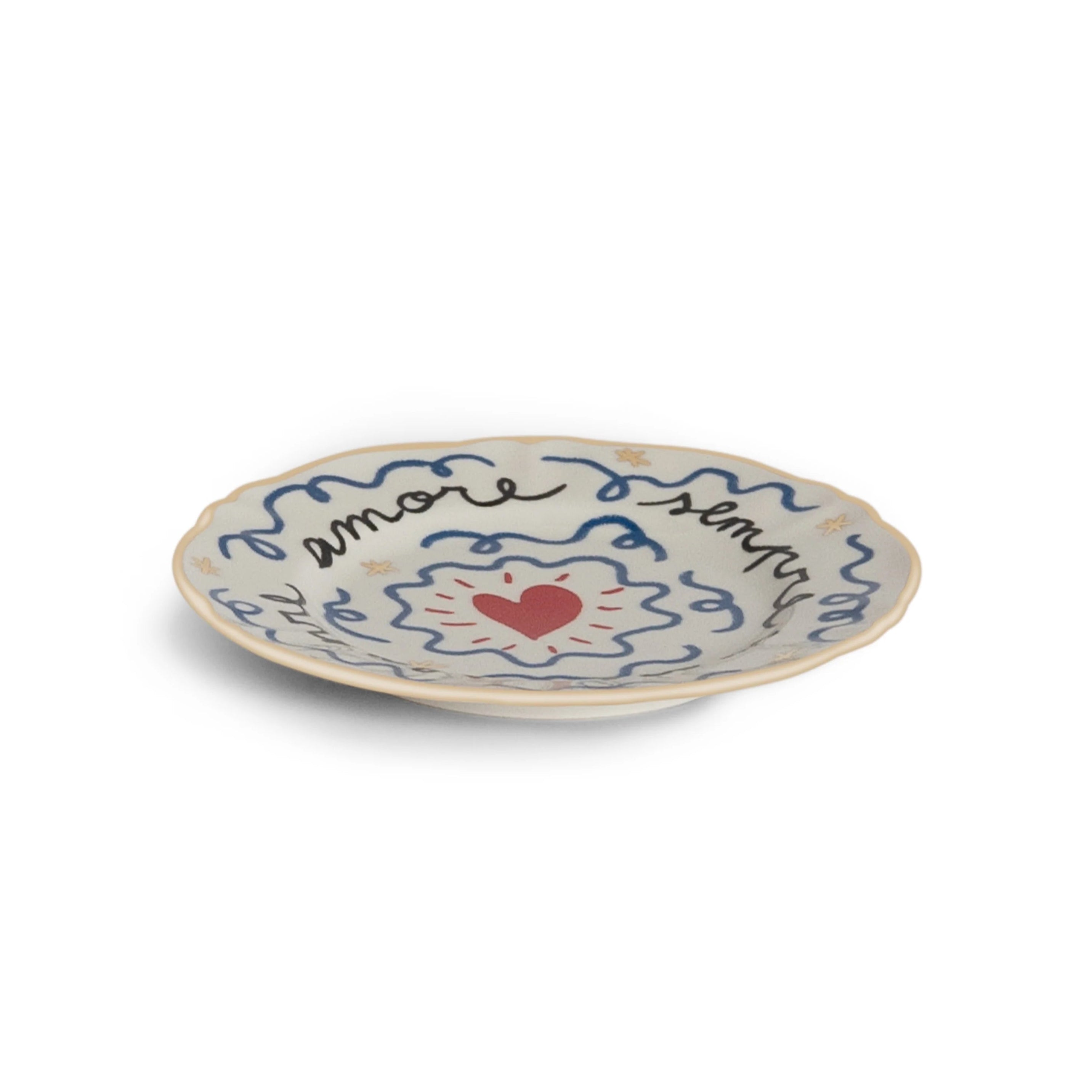 Little Plate Heart (  Dessert Plate Ø 16,5 cm )