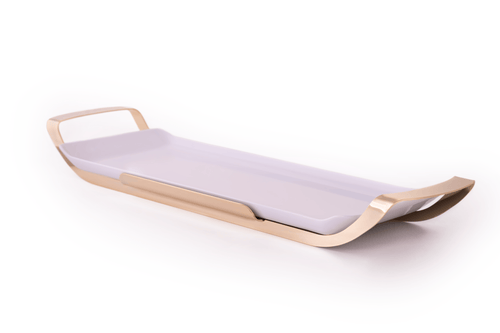 Oven-to-Table Rectangular Serving Dish, 53cm, 24k Gold