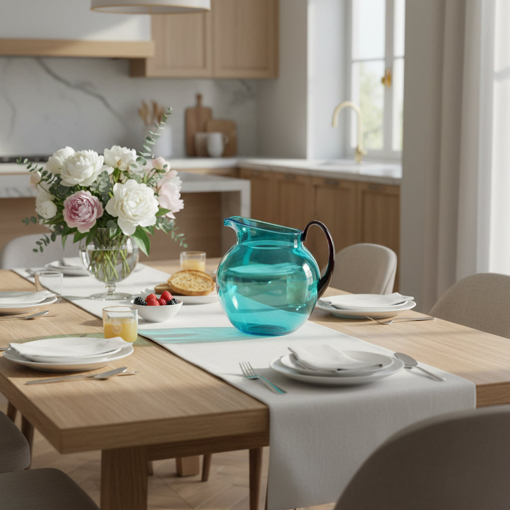 Pallina Turquoise & Ruby Gloss Acrylic Pitcher – 2L