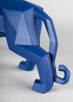Panther Sculpture Blue