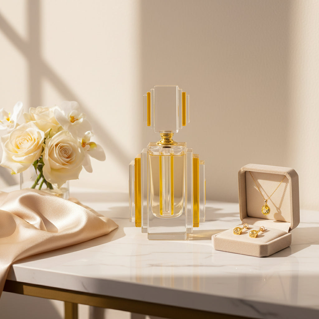 Abhika Perfume Bottle Slice – Amber