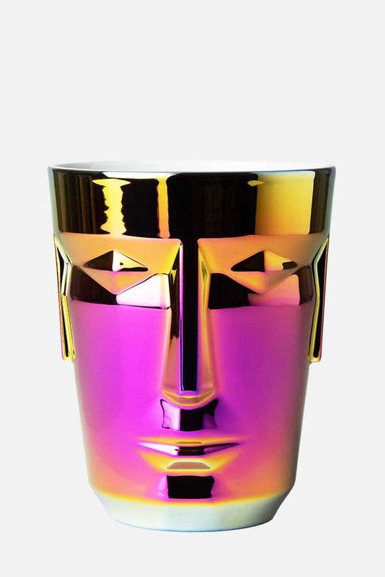 Gin And Cocktail Tumbler, Rainbow Pink-Yellow