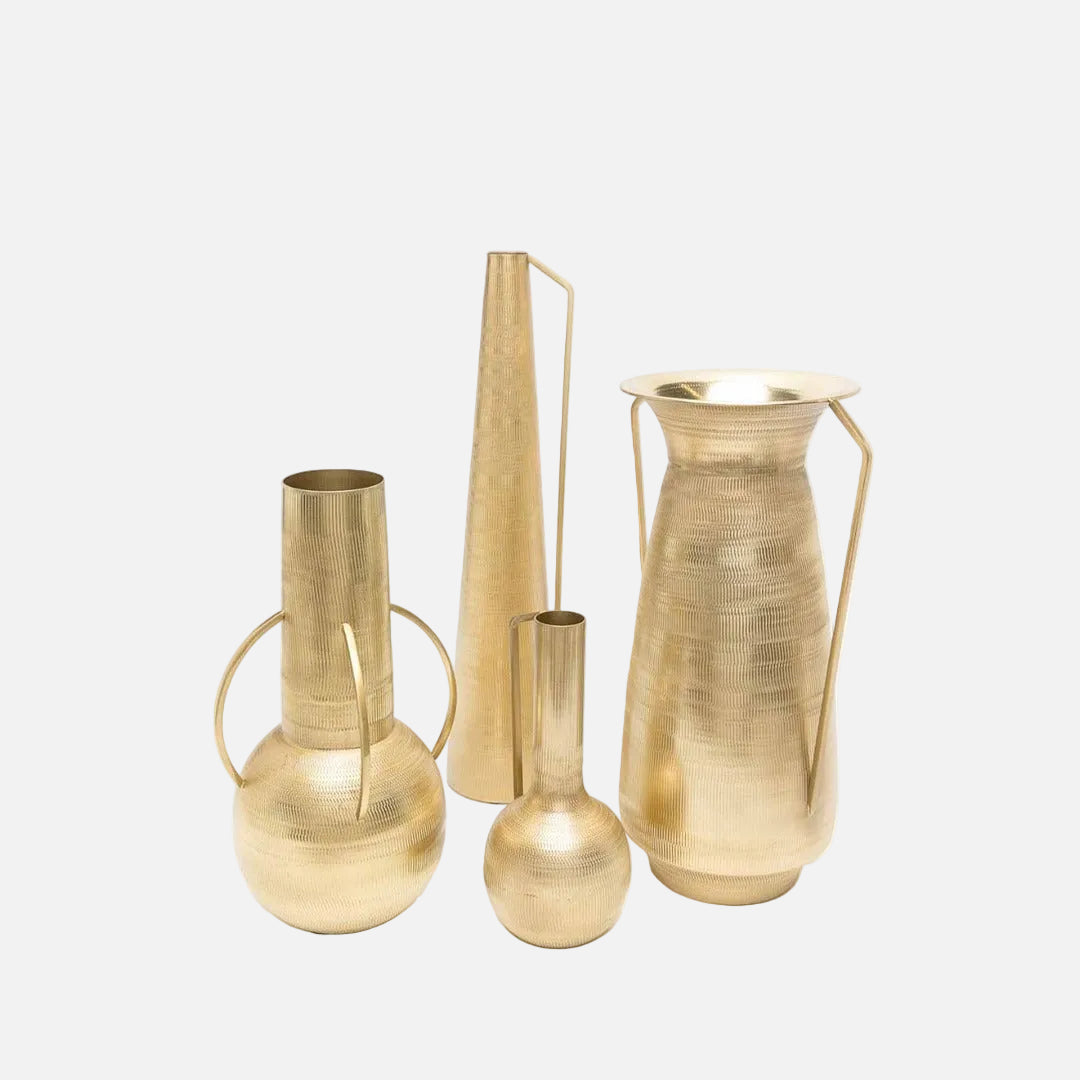 Nurling Roman Vases - Gold