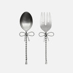 Set of 2 Salad Cutlery Bow