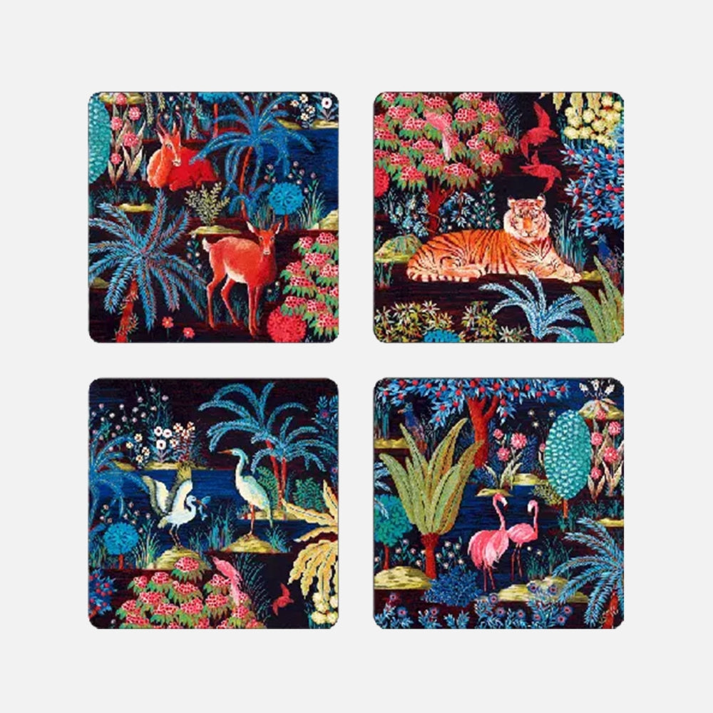 Set of 4 coasters - The Palace Garden