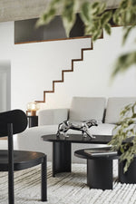 Panther Sculpture Silver