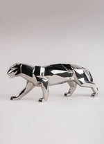 Panther Sculpture Silver