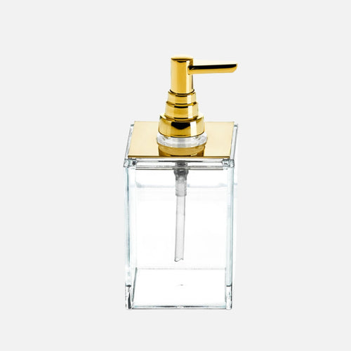 Crystal Glass Soap Dispenser ( Square )