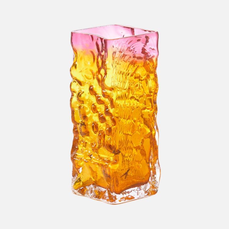 Square Relief Vase