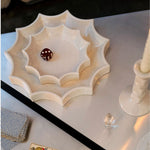 Tasca Small Cream White Ceramic Change Tray