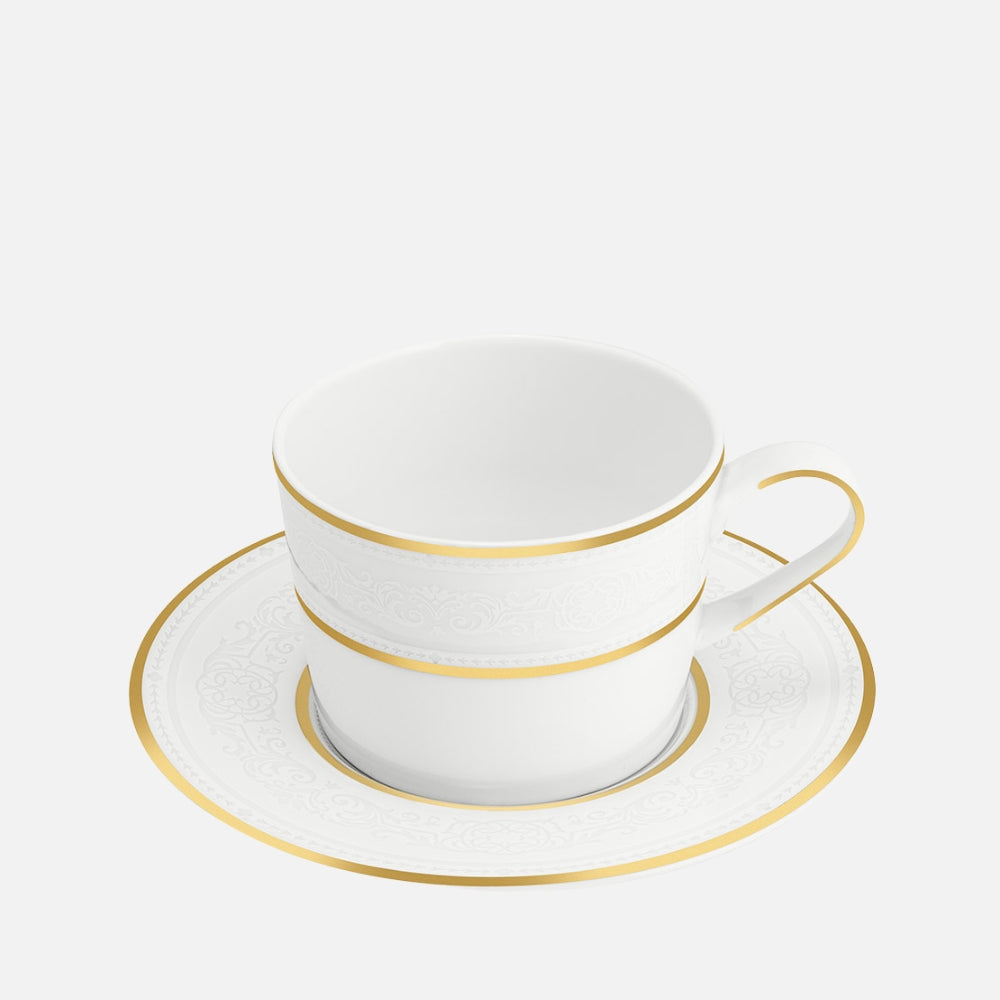 Tea Cup &amp; Saucer (23cl) – Celebrate &amp; Gift Edition