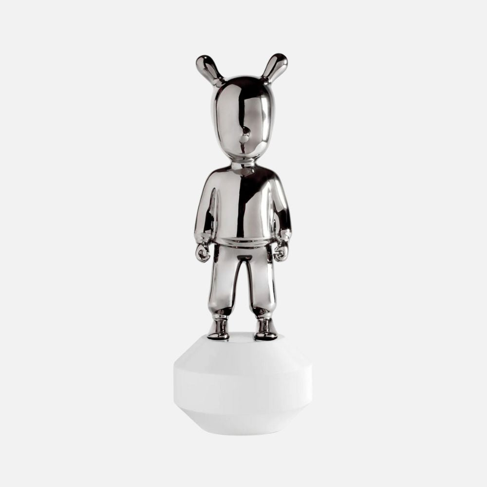 The Silver Guest Figurine. Small Model.