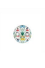 Jardin De Papillons Dessert / Salad Plate, White, 22cm