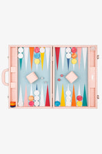 Pink Crocodile Large Backgammon