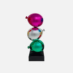 ZEN BALOONS FUCHSIA-SILVER-GREEN