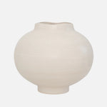 Camila Handmade Ceramic Vase – White