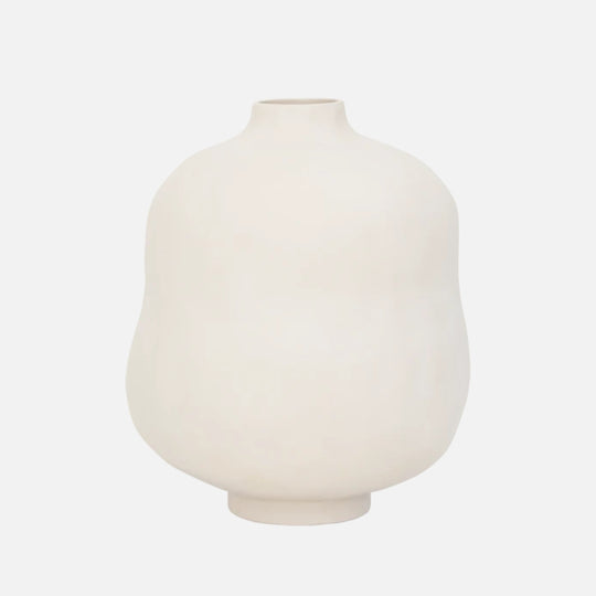 Mille Handmade Ceramic Vase – Almond Milk