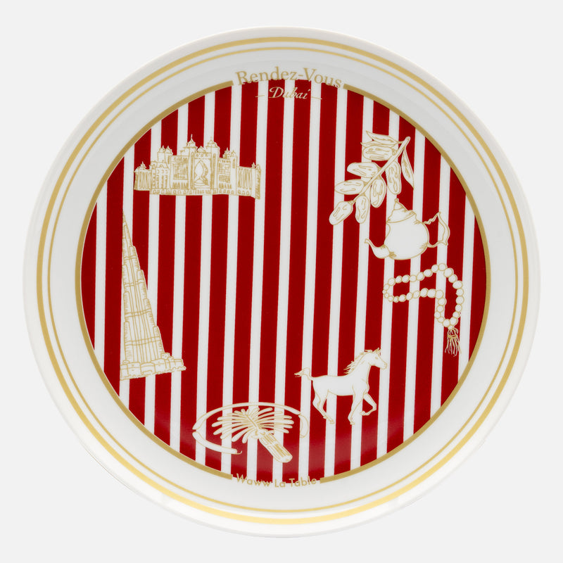 Dubai Dinner Plate Box of 4 - (Ø 27cm)