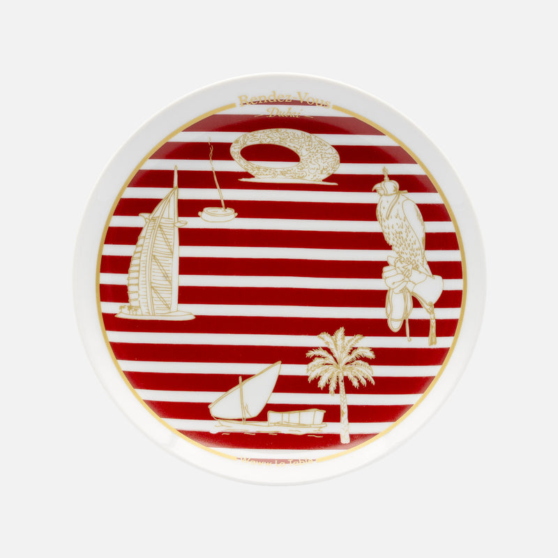 Dubai Salad Plate Box of 4 (Ø 21cm)