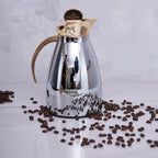 Chic Thermos 0.7 L – Chrome with 24 K Gold Finish