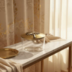 Candy Jar – Embossed Palm (Small)