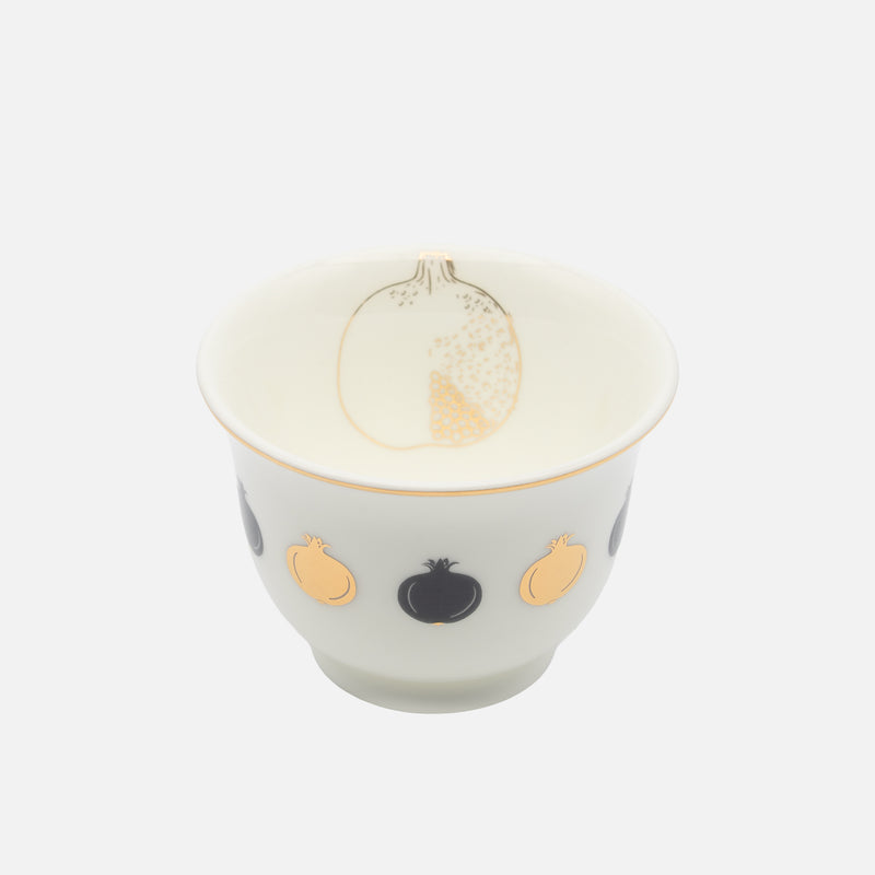 Pomegranates Chaffe Cups (Set of 6)