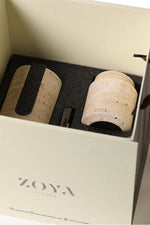 Travertine Mabkhar Set