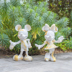 Star Style Minnie Small Figurine - White/Gold