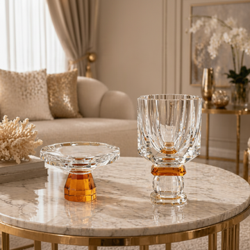 Crissy Crystal Vase, 25cm