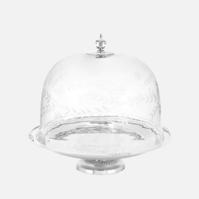 Hermitage Cake Stand with Dome, Dia 31cm