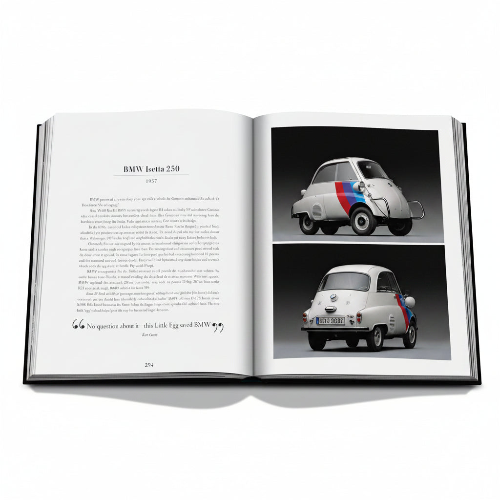 Iconic: Art, Design, Advertising, and the Automobile Luxury Coffee Table Book