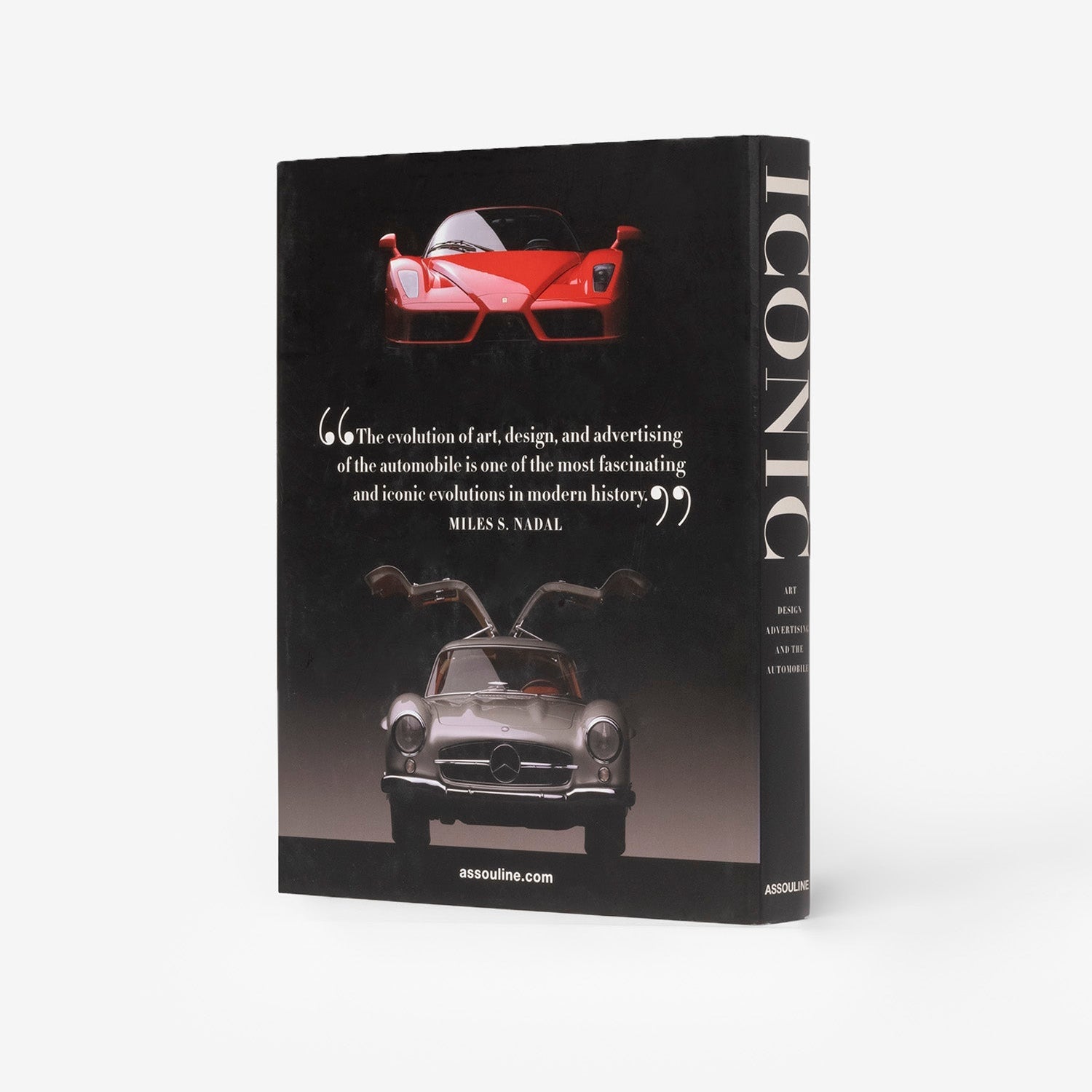 Iconic: Art, Design, Advertising, and the Automobile Luxury Coffee Table Book