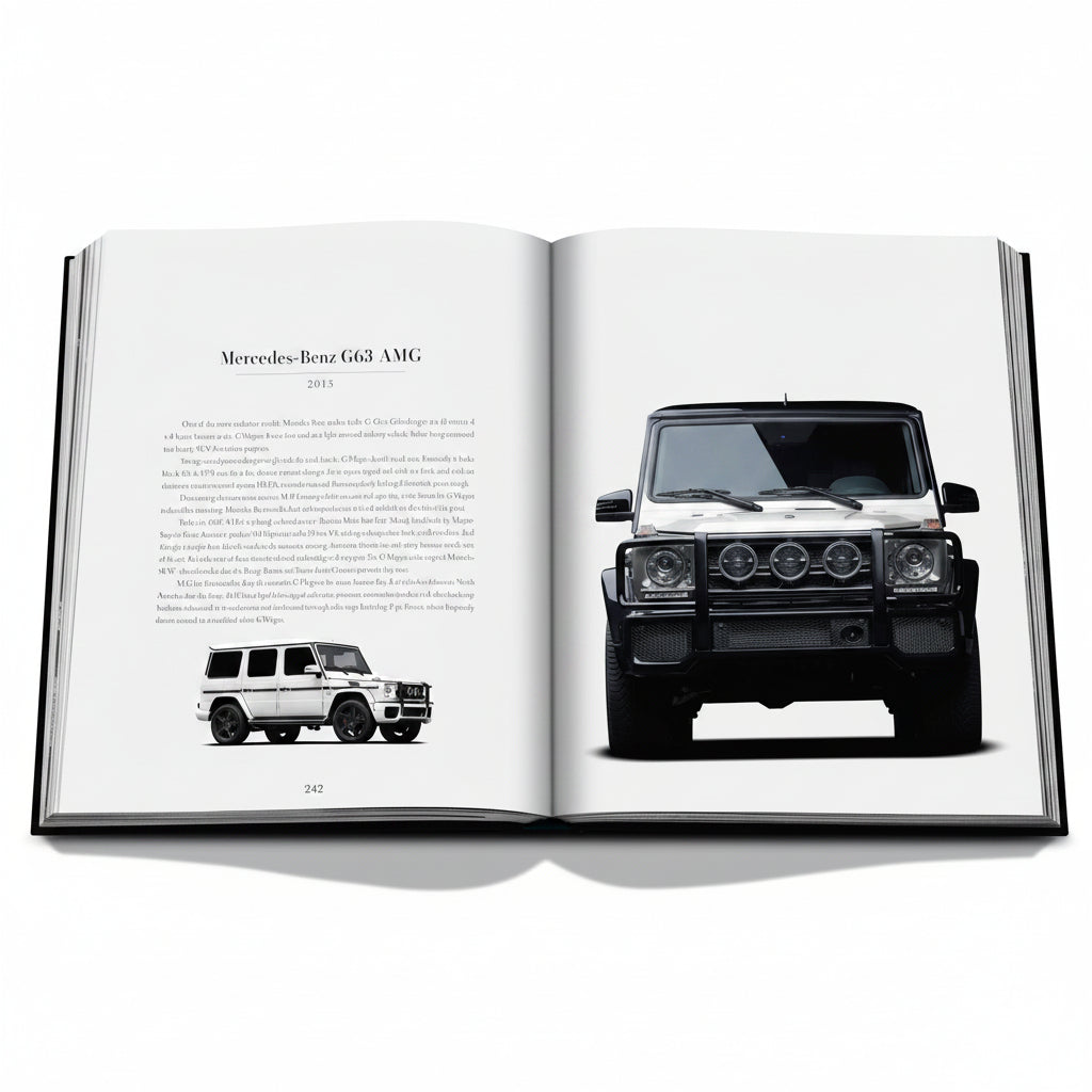 Iconic: Art, Design, Advertising, and the Automobile Luxury Coffee Table Book