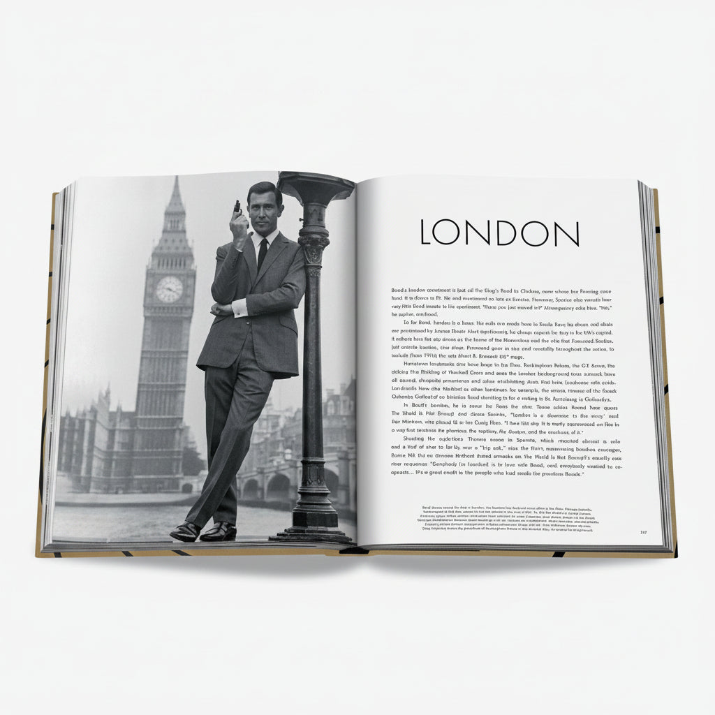 James Bond Destinations — Assouline Coffee Table Book