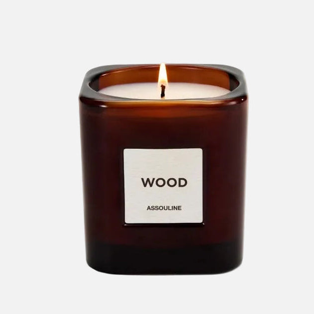 Library Wood Travel From Home Scented Candle (260 gm)