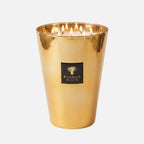 Baobab Collection Les Exclusives Aurum 7-wick scented candle in mouth-blown glass, 6.5kg, front view