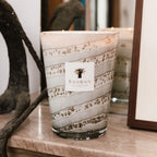 Baobab Collection Sand Atacama 5-wick scented candle in mouth-blown glass, 3kg, front view (2)