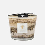 Baobab Collection Sand Siloli 4-wick scented candle in mouth-blown glass, 500g, front view (2)