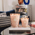 Baobab Collection Women 5-wick scented candle in mouth-blown glass, 3kg, styled in a room setting (3)