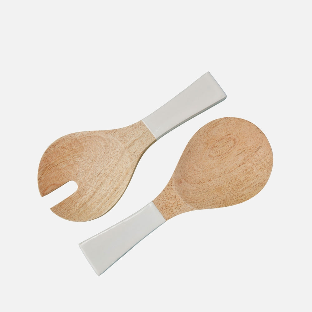 Madras Wooden Salad Serving Set