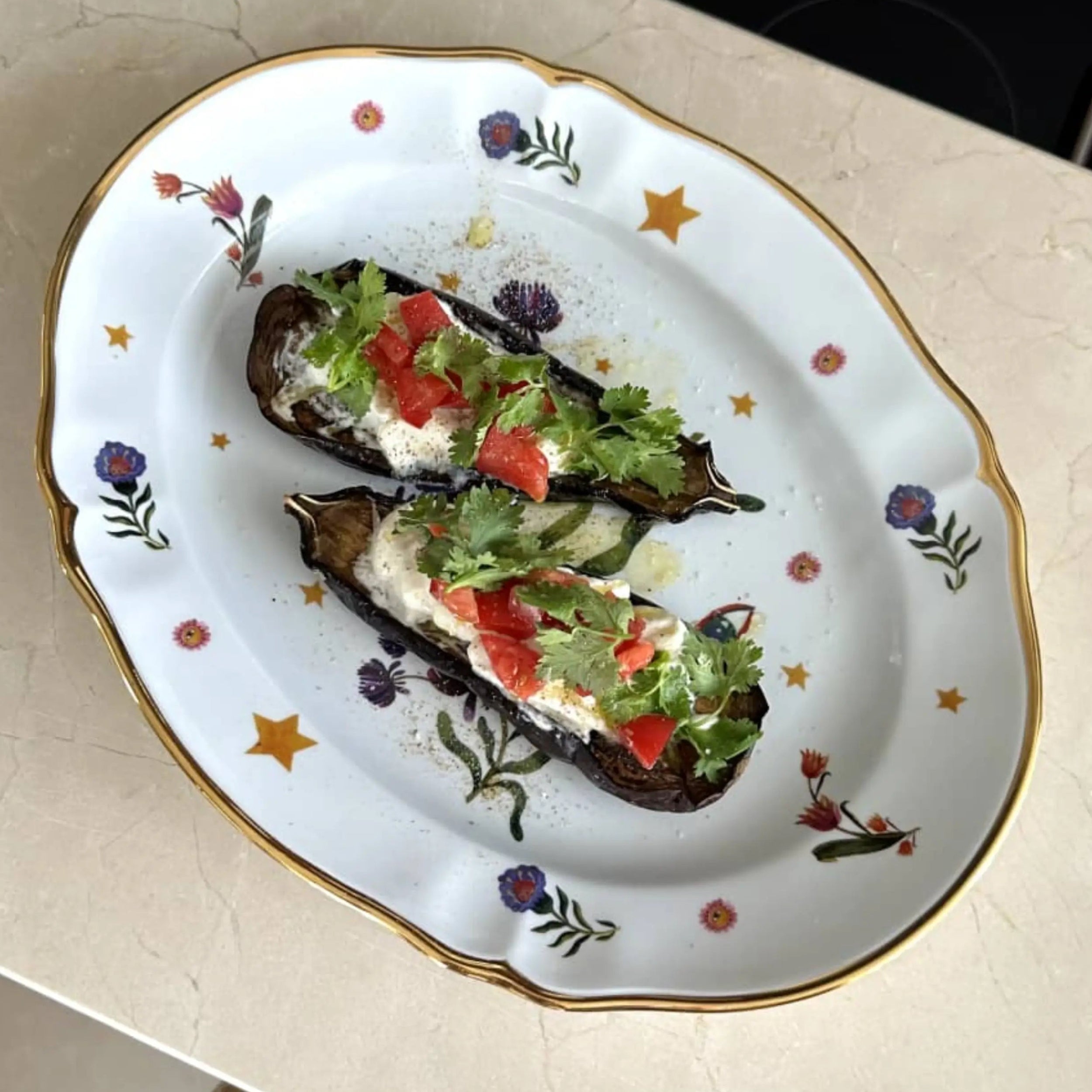 Oval tray Large (Oval  platte L 34 cm )