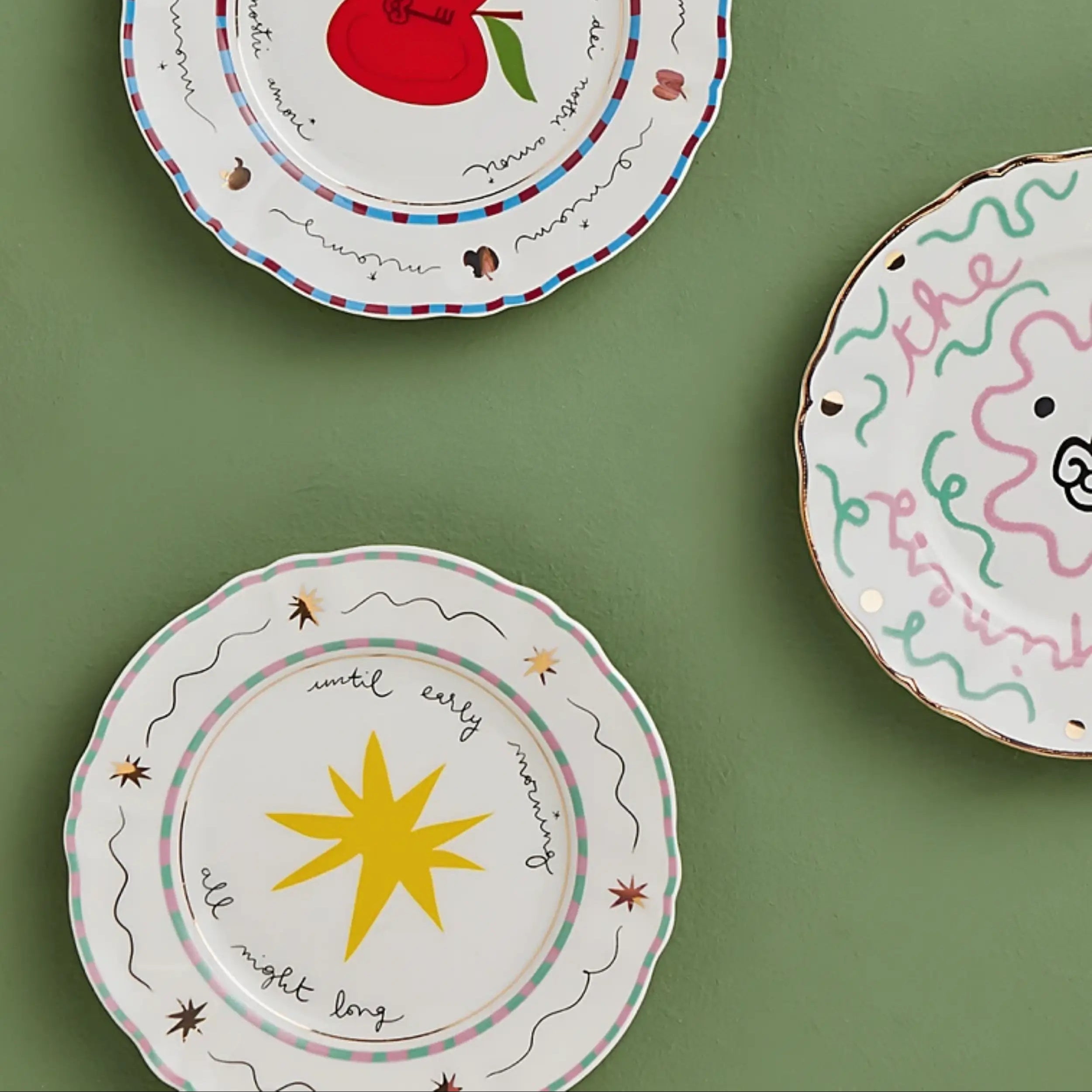 Little Plate Star ( Dessert Plate Ø 16,5 cm )