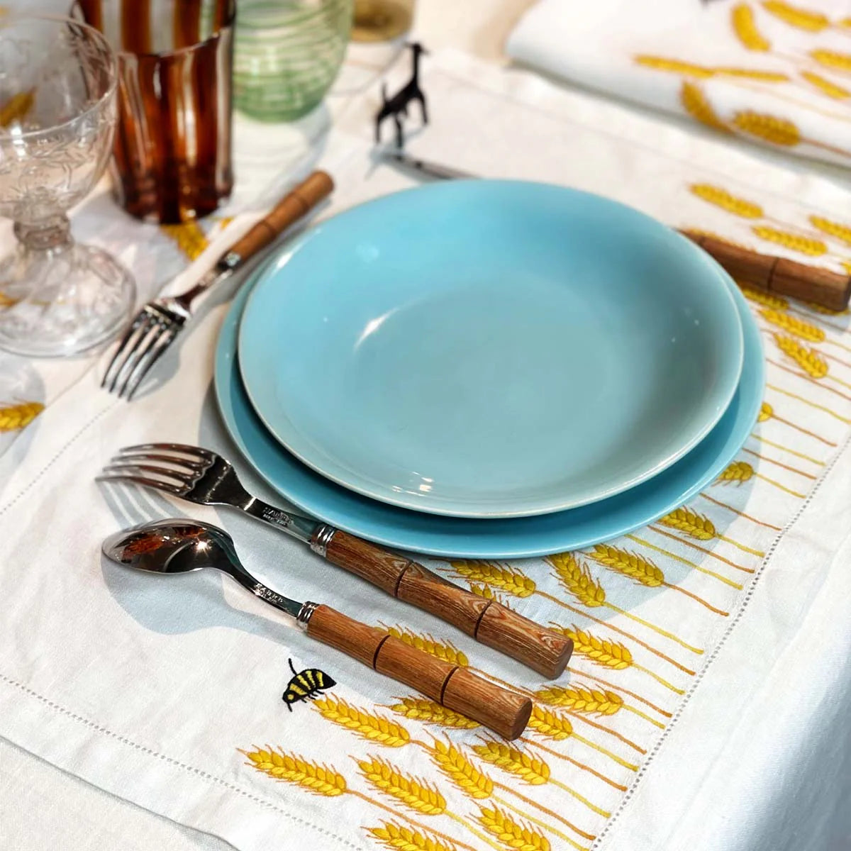 Wheat Placemat - White