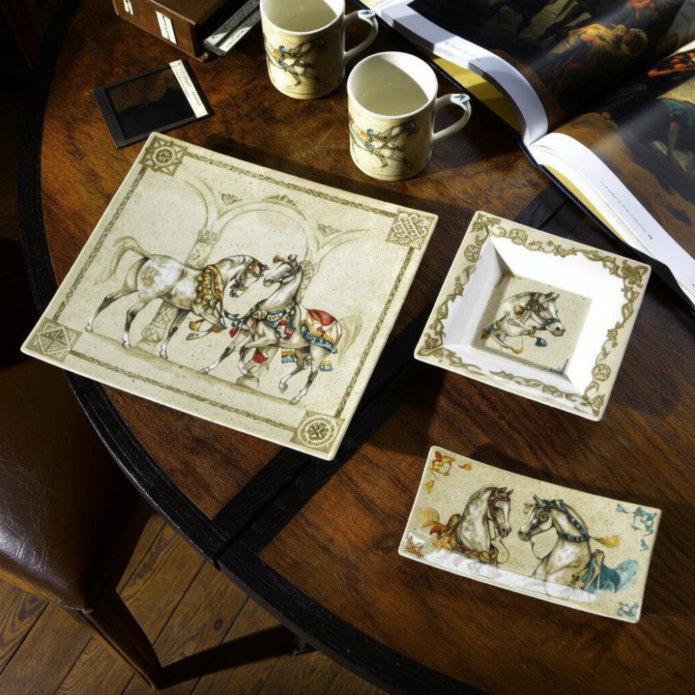 Large Card Holder - Wind Horses