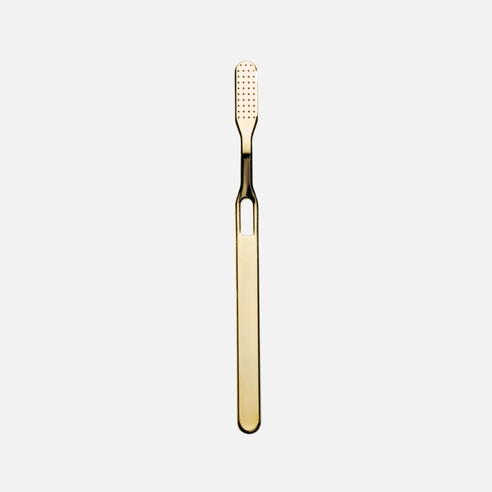 Décor Walther Century 18ct Gold Toothbrush, front view
