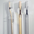 Décor Walther Century 18ct Gold Toothbrush, styled in a bathroom setting