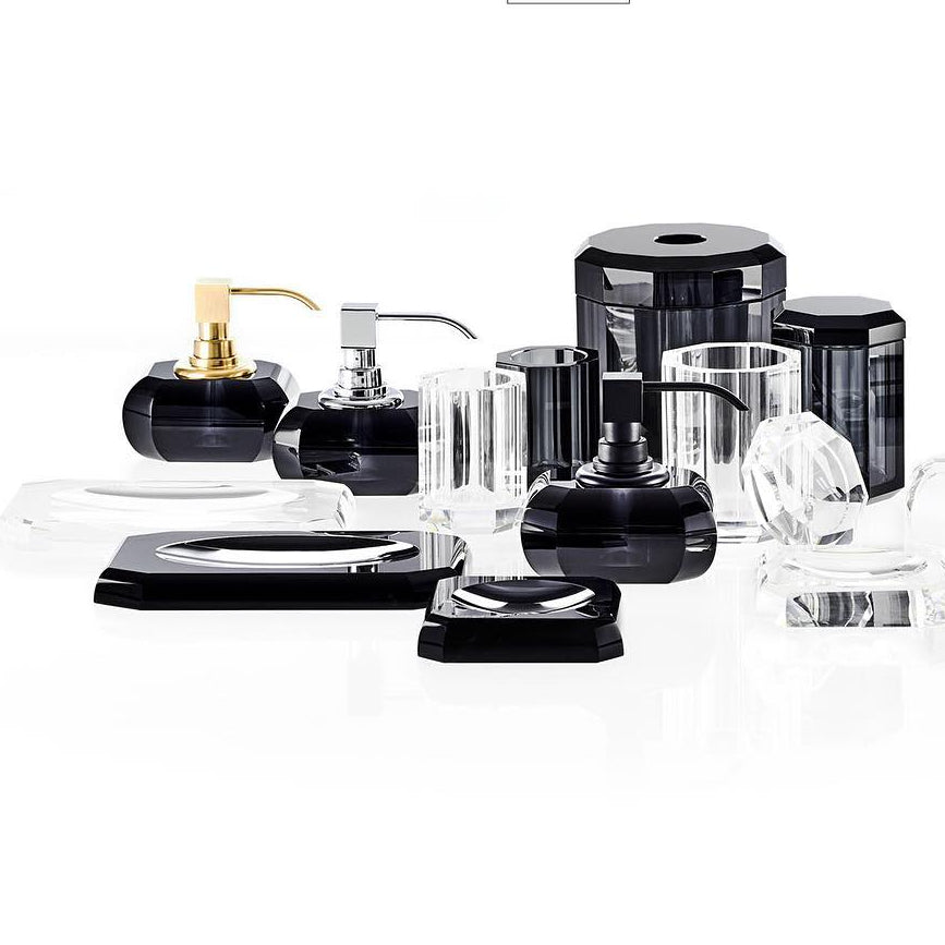 Kristal Soap Dispenser, Anthracite