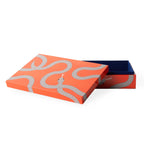 Large Eden Lacquer Box – Orange Decorative Storage