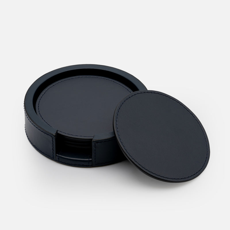 Tao Coaster Holder with 6 Coasters, Ocean