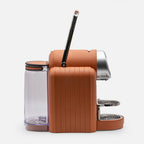Giobagnara Zenius Lines Coffee Machine, Sienna, side view 3